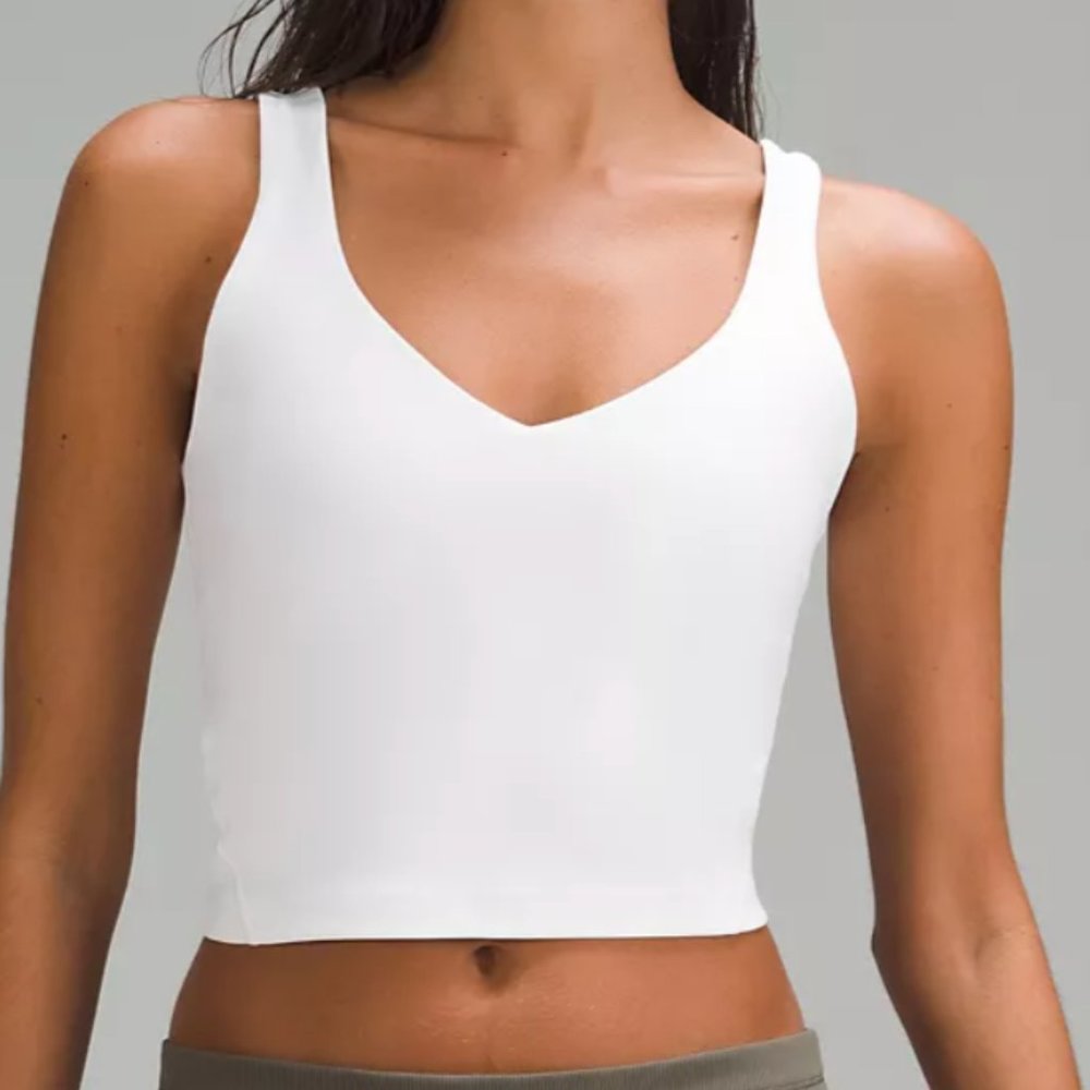Lululemon Align Tank Color White size 8